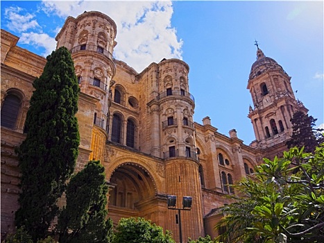 大教堂,马拉加,西班牙