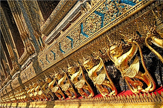 庙宇,大皇宫,曼谷,泰国