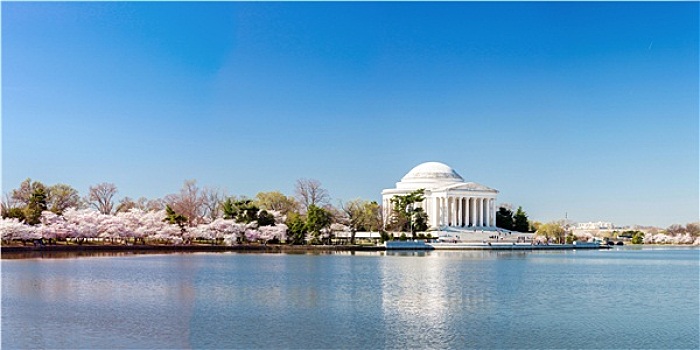 杰斐逊,纪念,建筑,华盛顿