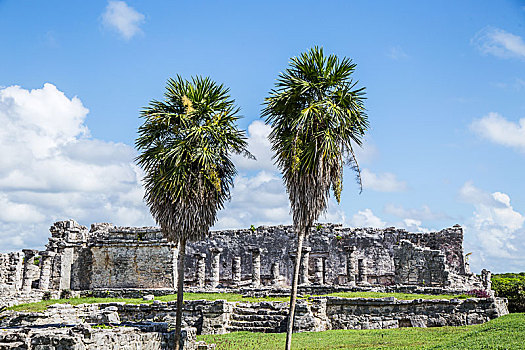 墨西哥-图卢姆玛雅文明遗址