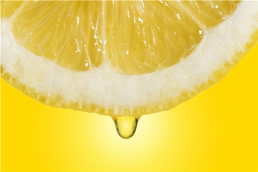 柠檬,液滴