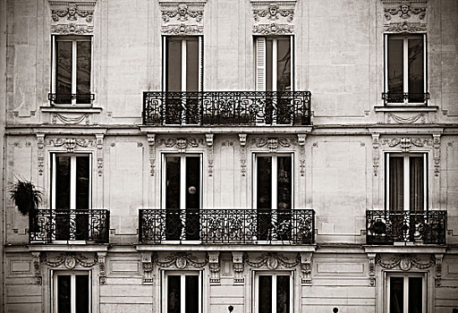特色,法国,风格,建筑,巴黎