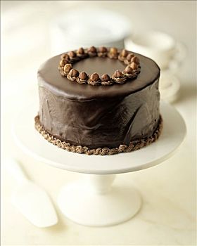 巧克力,榛子蛋糕