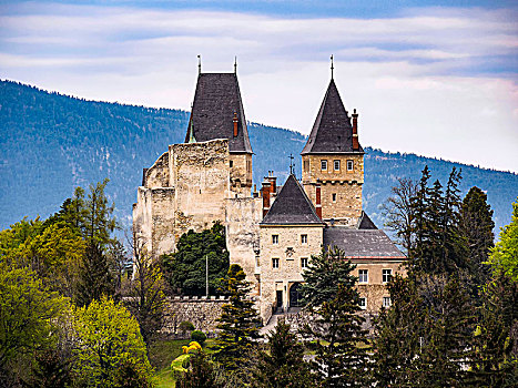 城堡,地区,下奥地利州,奥地利,欧洲