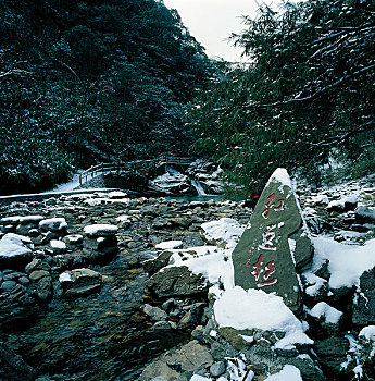 湖北五峰后河自然保护区风景