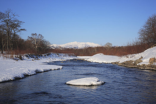 河,山