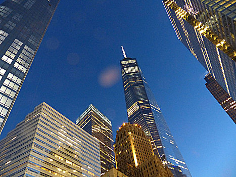 自由,塔楼,世贸中心,纪念,零点地带,纽约,曼哈顿,美国