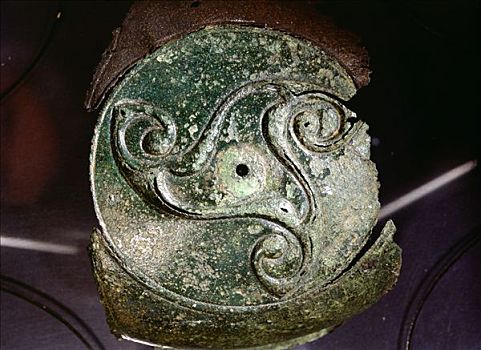 特写,青铜,古老,英国,公元前5世纪
