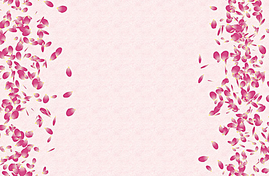 粉色花瓣背景