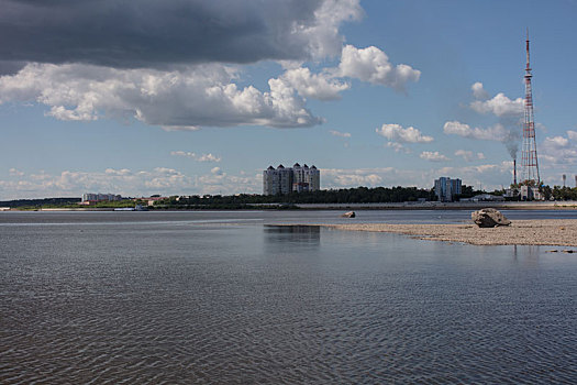 黑河风景