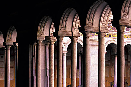 意大利,罗马,教堂,拱,建筑,特写