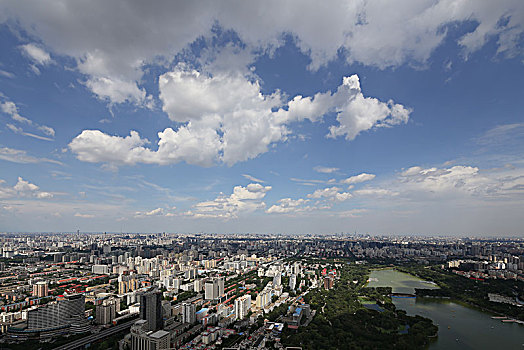 北京城市全景