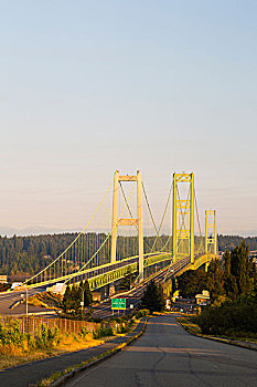 塔科马,桥,相似,吊桥