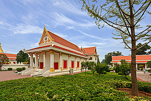 河南洛阳白马寺泰国园建筑景观