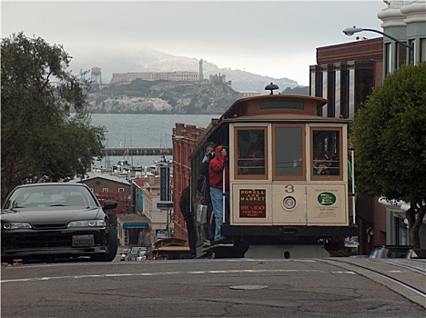 有轨电车,旧金山,阿尔卡特拉斯岛
