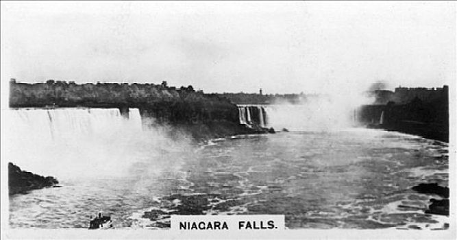 尼亚加拉瀑布,加拿大,艺术家,未知