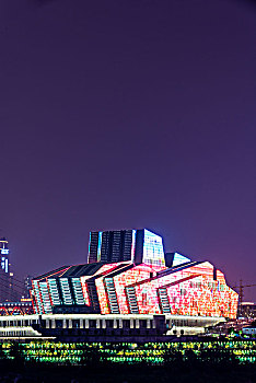 重庆大剧院夜景