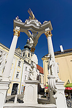 克雷姆斯,多瑙河,教堂,教堂大街,尼古拉斯,纪念建筑,瓦绍,下奥地利州,奥地利