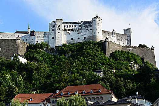 萨尔茨堡,霍亨萨尔斯堡城堡,城堡,奥地利