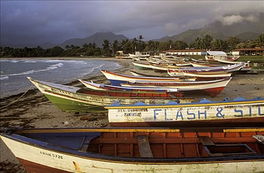 渔船,波多黎各,委内瑞拉,加勒比海