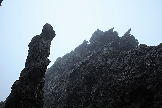 神农架,板壁岩,风景,景点,旅游,高山,神秘,树木,植被,石头,鄂西,奇石,壮观