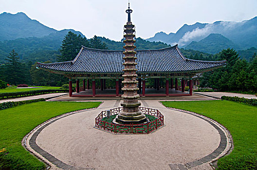 佛教,庙宇,朝鲜,亚洲