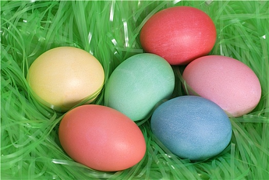 复活节,多彩,蛋