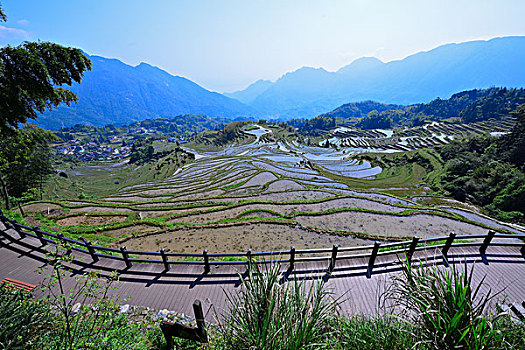 中国最美梯田,浙江丽水云和梯田