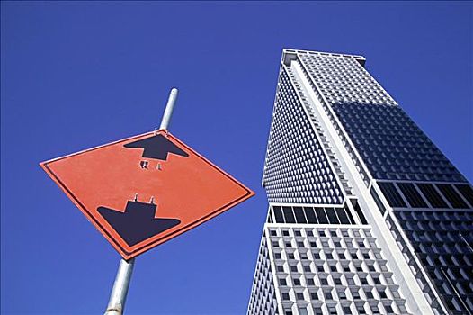 路标,摩天大楼