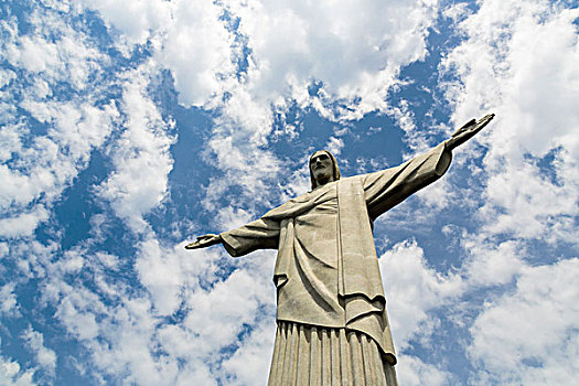 南美,巴西,里约热内卢,耶稣,救世主,山顶
