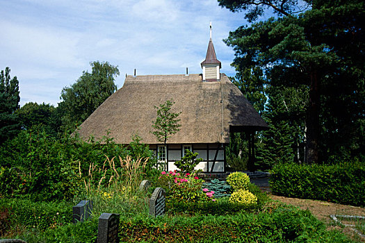茅草屋顶,小教堂