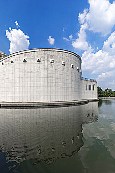 广东省东莞虎门海战博物馆建筑风光