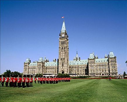换岗,议会,渥太华,安大略省,加拿大