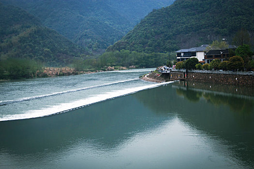 龙鳞坝,富阳山水