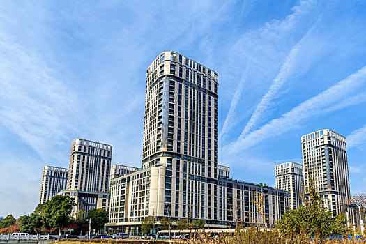 南京城市现代建筑风光