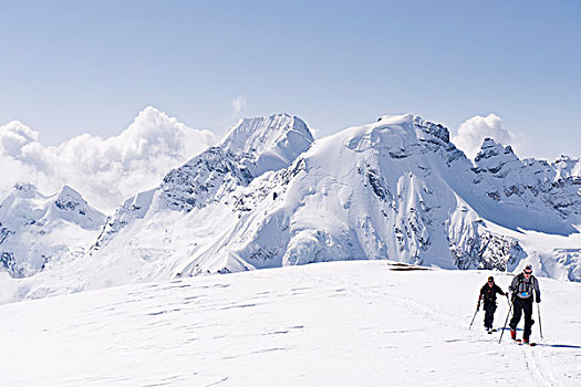 边远地区,滑雪,落基山脉,不列颠哥伦比亚省,加拿大