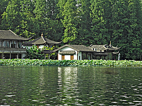 杭州,中国园林建筑