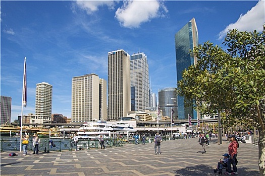 环形码头,中心,悉尼,澳大利亚