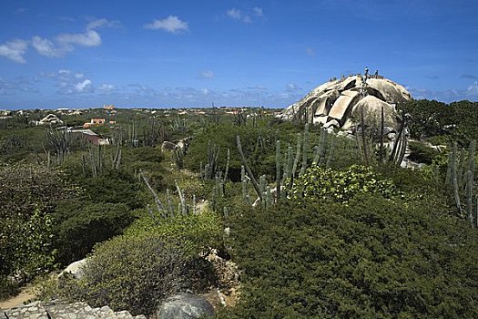 岩石构造,阿鲁巴,荷属列斯群岛