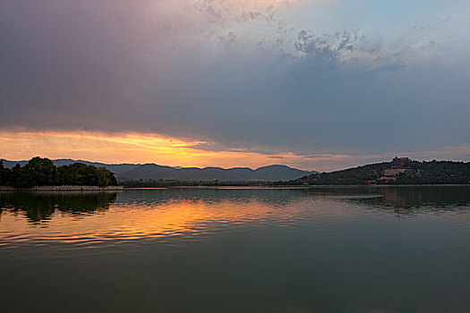 颐和园,昆明湖,万寿山,佛香阁