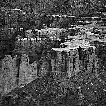 岩石构造,峡谷,峡谷地国家公园,犹他,美国