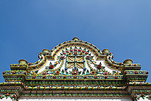 屋顶,寺庙,曼谷,泰国,欧洲