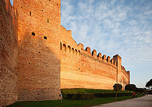 城墙,威尼托,意大利,欧洲