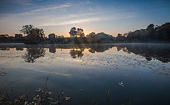 坝上草原秋季风光塞罕坝乌兰布统秋天风景