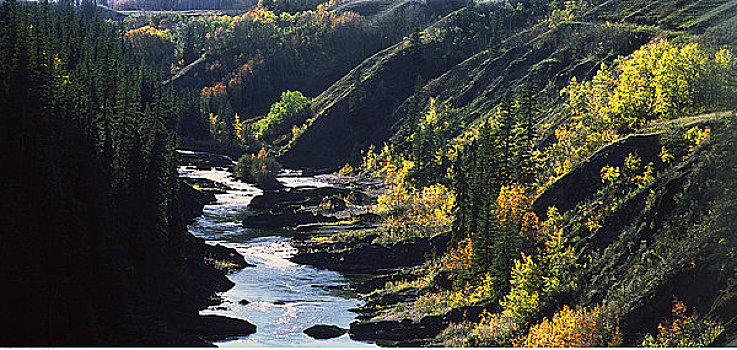 河谷,卡纳纳斯基斯县,艾伯塔省,加拿大
