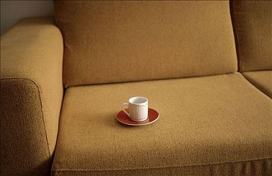 咖啡杯,沙发