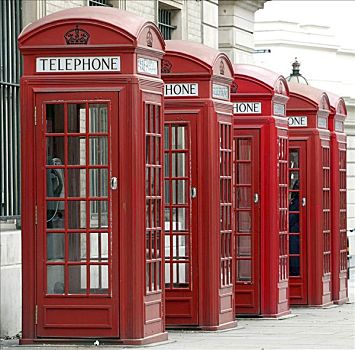 电话亭,伦敦,英格兰,英国,欧洲