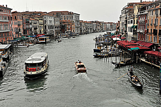 大运河,风景,桥,威尼斯,威尼托,意大利,欧洲