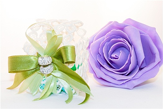 婚礼,紫罗兰,玫瑰