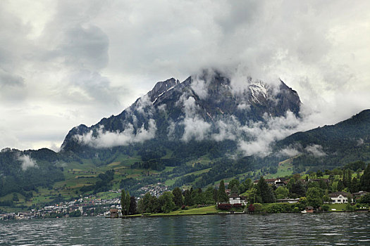 瑞士的湖光山色
